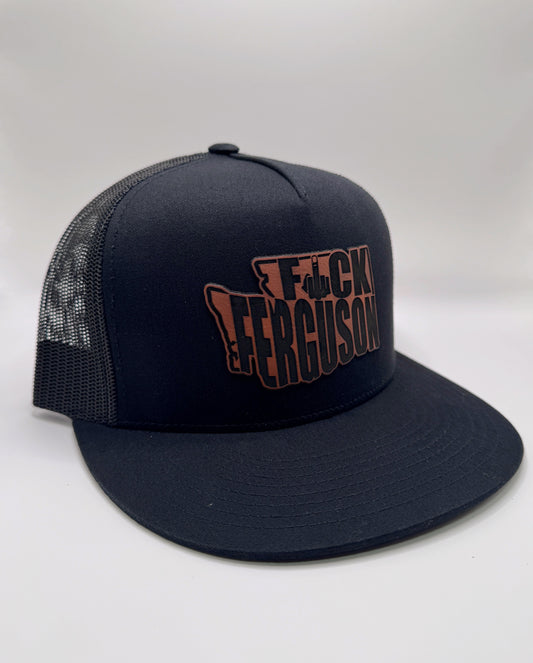 Fuck Ferguson Hat - Flat Bill Snapback